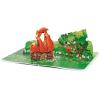 CUTPOPUP Birthday Card Pop Up, 3D Greeting Sea Animals, All Occasions (Turtle)(Bear-6x8in)