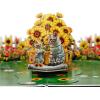 CUTPOPUP Birthday Card Pop Up, 3D Greeting Sea Animals, All Occasions (Turtle)(Sunflower Truck-6x8in)