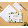 CUTPOPUP Religious Sympathy Card Pop Up 3D, with Caring Thoughts and Prayers, Blank Note Cards with Envelope (Lily with Cross)