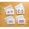 CUTPOPUP 3D Thank You Cards Small Business Pop Up, 24 Pcs Business ThankYou Card Pack with Envelopes, 4 Styles Small for Supporting Note SET TY3/US