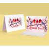 CUTPOPUP 3D Thank You Cards Small Business Pop Up, 24 Pcs Business ThankYou Card Pack with Envelopes, 4 Styles Small for Supporting Note SET TY3/US