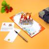 CUTPOPUP 40th Anniversary Card Pop Up, 3D Greeting Card (Pigeon Couple)