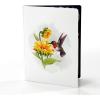 CUTPOPUP 40th Birthday Card Pop Up, Mother’s Day, 3D Greeting, Thank You Card (40th Sunflowers Bastket)(Hummingbird Sunflower-6x8in)