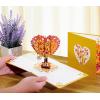 CUTPOPUP Anniversary Card Pop Up, Valentines Day, Wedding 3D Greeting Card, Valentine’s Day, Romantic Love (Air Balloon)(Fall Heart Tree)