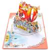 CUTPOPUP Anniversary Card Pop Up, Wedding 3D Greeting Card (Happy 50th Anniversary)