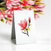 CUTPOPUP Birthday Card Pop Up, 6″x8″, Mothers Day, 3D Greeting Paper Flower Card (Bouquet of Magnolia)