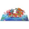 CUTPOPUP Birthday Card for Men, Fathers Day Card Pop Up, Father’s Day, Birthday 3D Greeting Card for Husband, Son, Dad, Grandpa (BBQ Grill)(Turtles-6x8in)