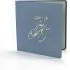 CUTPOPUP Fathers Day Card Pop Up, Birthday 3D Greeting Card (Father’s Day Plane)(Cyclist Bicycle)