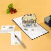 CUTPOPUP Fathers Day Card Pop Up, Birthday 3D Greeting Card (Father’s Day Plane)(Happy Fathers Day Text)
