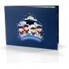 CUTPOPUP Graduation Card Pop Up, 3D High School Greeting Card (Owl)(Congratulations)