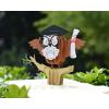 CUTPOPUP Graduation Card Pop Up, 3D High School Greeting Card (Owl)(Owl Graduation)