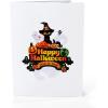 CUTPOPUP Happy Thanksgiving Card Pop Up, Thanksgiving Card Pop Up, Fall Greeting Thank You Holiday Card (Thanksgiving Text)(Cute Halloween Cat-6x8in)