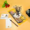 CUTPOPUP Happy Thanksgiving Card Pop Up, Thanksgiving Card Pop Up, Fall Greeting Thank You Holiday Card (Thanksgiving Text)(Ghost Tree Halloween)