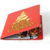 CUTPOPUP Merry Christmas Pop Up, 3D Holiday Greeting Xmas Card (Christmas Tree)(Xmas Children and Tree – 6″x6″)