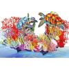 CUTPOPUP Birthday Card for Men, Fathers Day Card Pop Up, Father’s Day, Birthday 3D Greeting Card for Husband, Son, Dad, Grandpa (BBQ Grill)(Turtles-6x8in)