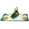 CUTPOPUP St Patricks Day Card Pop Up, 3D Greeting Card (Patrick Car)(Car for Patrick’s Day)