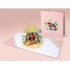 CUTPOPUP Birthday Card Pop Up, Mother’s Day, 3D Greeting, Thank You Card (Flowers Birthday)