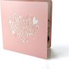 CUTPOPUP Valentine Card Pop Up, 3D Romantic Love Cards for Valentines Day (Happy Valentines Text)(Happy Valentine)