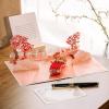 CUTPOPUP Valentine Card Pop Up, 3D Romantic Love Cards for Valentines Day (Happy Valentines Text)(Love Car-6x8in)