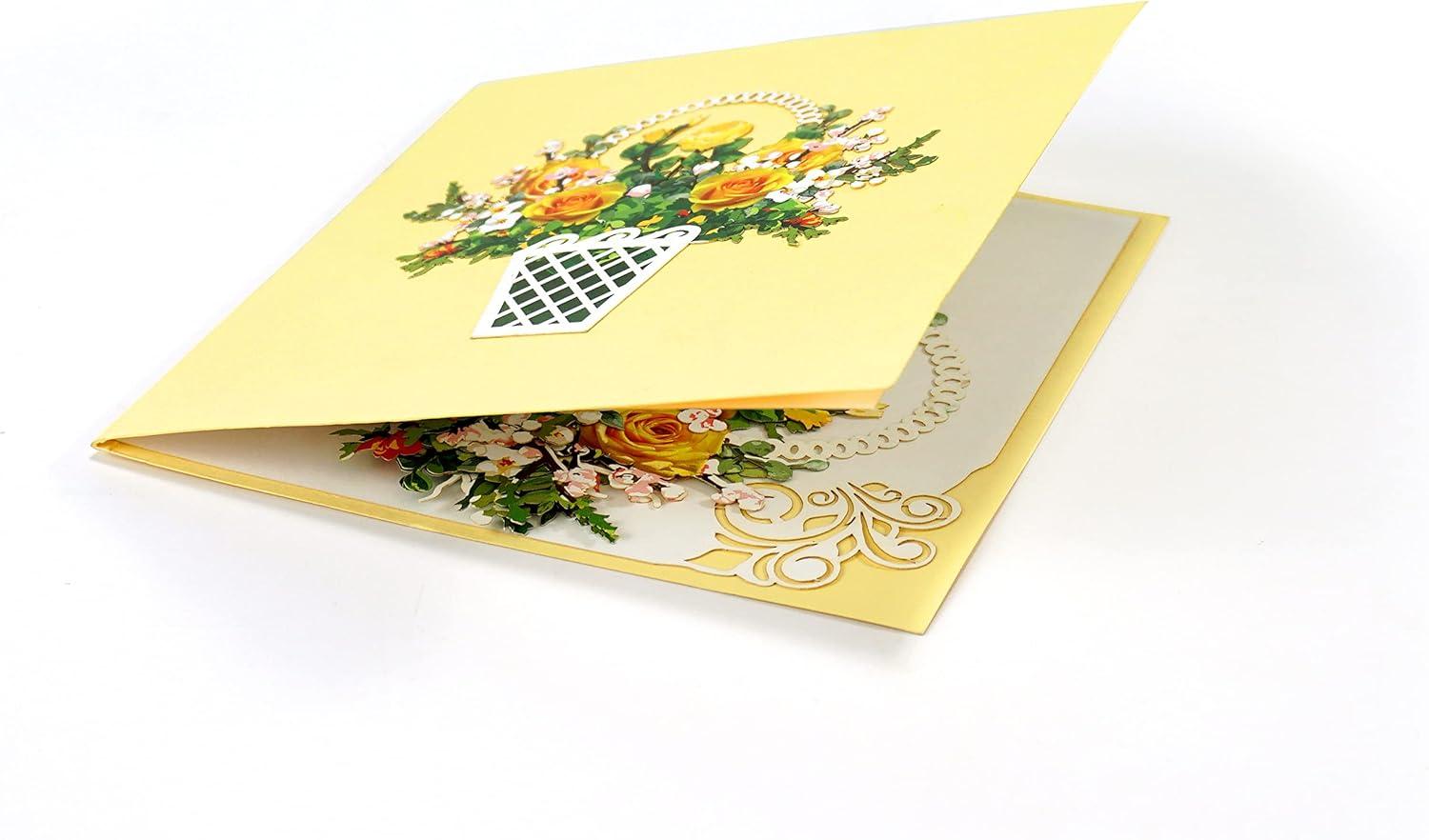 imageCUTPOPUP Birthday Card Pop Up Mothers Day 3D Greeting Card 50th Happy Birthday