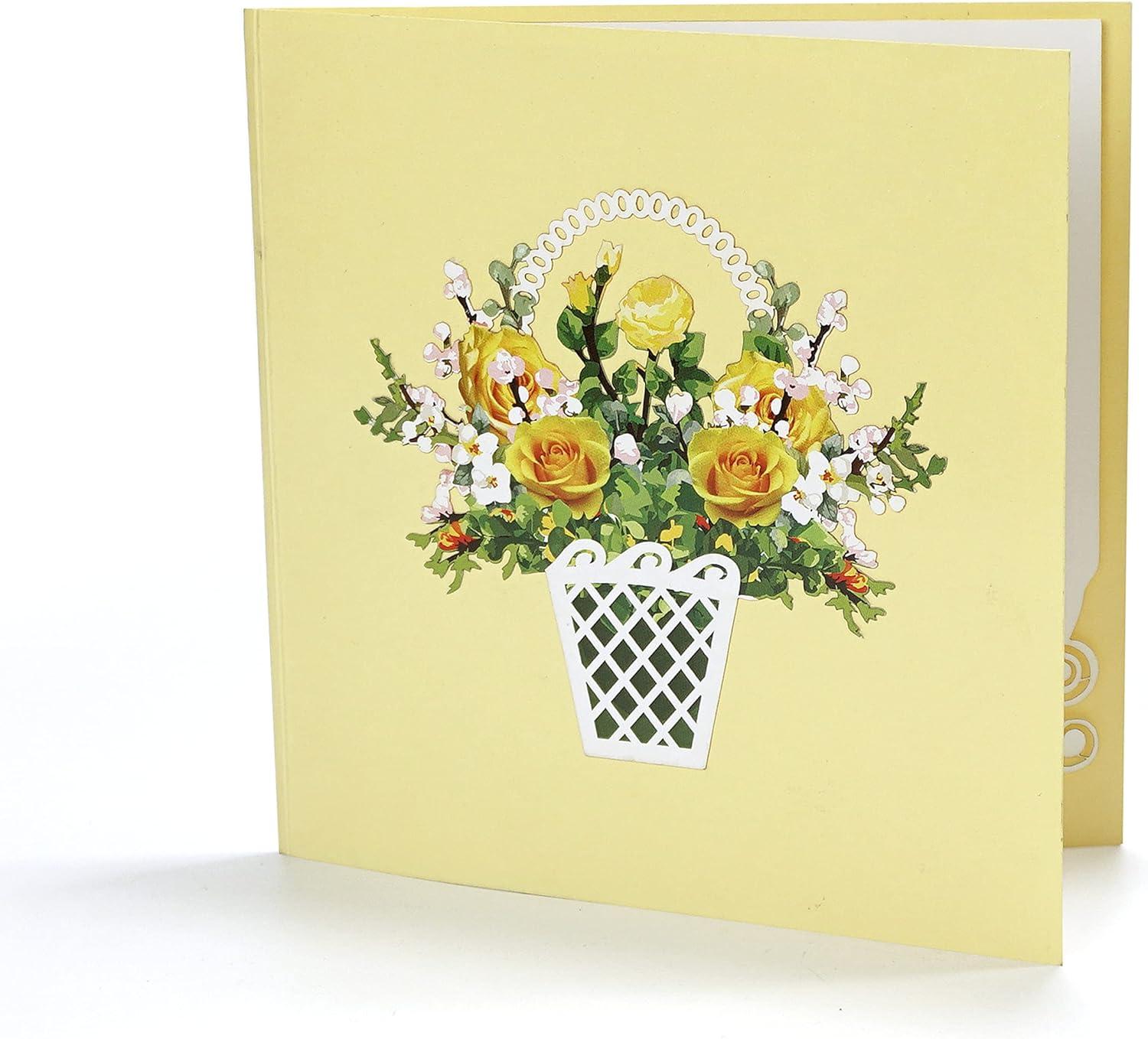 imageCUTPOPUP Birthday Card Pop Up Mothers Day 3D Greeting Card 50th Happy Birthday