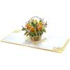CUTPOPUP Birthday Card Pop Up, Mother’s Day, 3D Greeting Card (50th Happy Birthday)