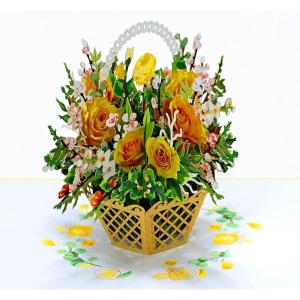 CUTPOPUP Birthday Card Pop Up, Mother’s Day, 3D Greeting Card (50th Happy Birthday)