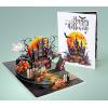 CUTPOPUP Turkey Thanksgiving Card Pop Up, Halloween Card Pop Up, Fall Greeting Thank You Cards(Night Halloween Castle-6x8in)