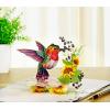 CUTPOPUP Birthday Card Pop Up, 3D Greeting Flowers Cards for Women, Mom, Grandma, Daughter, Friends (Bloom Garden) FL191US(Hummingbird Sunflower-6x8in)