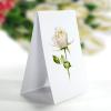 CUTPOPUP Birthday Card Pop Up, 10″x12″, Mothers Day, 3D Greeting Paper Flower Card (Bouquet of WhiteRose)