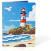 CUTPOPUP Birthday Card for Men, Fathers Day Card Pop Up, Birthday 3D Greeting Card, Father’s Day Card for Dad, Father in Law, Grandpa, Husband, Men, Son (Classic Car)(FD Cruise Ship -6x8in)