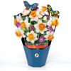 CUTPOPUP Birthday Card Pop Up, 10″x12″, Mothers Day, 3D Greeting Paper Flower Card (Bouquet of Daffodil)