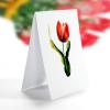CUTPOPUP Birthday Card Pop Up, 10″x12″, Mothers Day, 3D Greeting Paper Flower Card (Bouquet of Tulip)