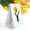 CUTPOPUP Birthday Card Pop Up, 10″x12″, Mothers Day, 3D Greeting Paper Flower Card (Bouquet of Tulip Yellow)