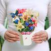 CUTPOPUP Birthday Card Pop Up, 6″x8″, Mothers Day, 3D Greeting Paper Flower Card (Bouquet of Lily)