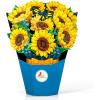 CUTPOPUP Birthday Card Pop Up, 6″x8″, Mothers Day, 3D Greeting Paper Flower Card (Bouquet of Sunflower)