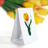 CUTPOPUP Birthday Card Pop Up, 6″x8″, Mothers Day, 3D Greeting Paper Flower Card (Bouquet of Yellow Tulip)