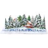 CUTPOPUP Christmas Card Pop Up, 3D Xmas, Merry Christmas, New Year, Holiday Greeting Cards Gift (Merry Chrismas Text) CN318US1520(Gnome Town-6x8in)