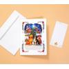 CUTPOPUP Christmas Card Pop Up, 3D Xmas, Merry Christmas, New Year, Holiday Greeting Cards Gift (Merry Chrismas Text) CN318US1520(Merry Dogs-6x8in)