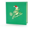 CUTPOPUP Christmas Card Pop Up, 3D Xmas, Merry Christmas, New Year, Holiday Greeting Cards Gift (Merry Town) CN317US1520(Christmas Cardinal)