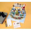 CUTPOPUP Christmas Card Pop Up, 3D Xmas, Merry Christmas, New Year, Holiday Greeting Cards Gift (Merry Town) CN317US1520(Merry Town-6x8in)