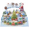 CUTPOPUP Christmas Card Pop Up, 3D Xmas, Merry Christmas, New Year, Holiday Greeting Cards Gift (Merry Town) CN317US1520(Merry Town-6x8in)