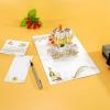CUTPOPUP Anniversary Card Pop Up, 3D Wedding Congratulations Greeting Card (Champagne Glasses)