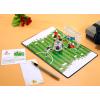 CUTPOPUP Fathers Day Card Pop Up, Birthday 3D Greeting Card, First Father’s Day Card for Dad, Stepdad, Grandpa, Husband, Men, Son (Best Dad Car)(Football)