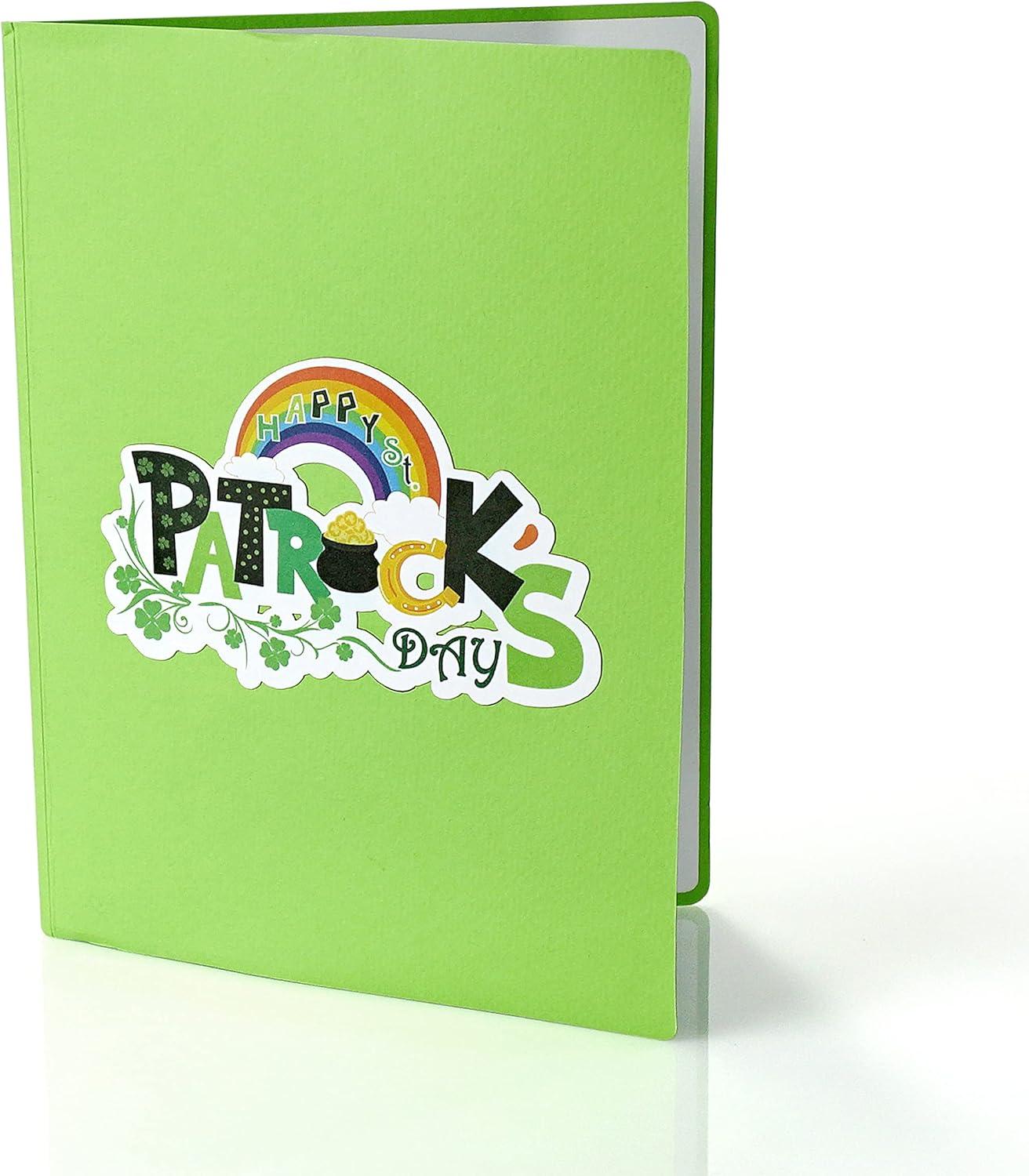 imageCUTPOPUP St Patricks Day Card Pop Up 3D Greeting Card GnomePatricks Day 2