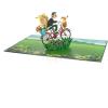 CUTPOPUP Anniversary Card Pop Up, 3D Wedding Retirement Greeting Card (Old Couple)
