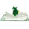 CUTPOPUP St Patricks Day Card Pop Up, 3D Greeting Card (Gnome)(Gnome Patrick’s Day)