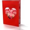 CUTPOPUP Valentines Day Card Pop Up, 3D Romantic Love Cards for Valentine’s Day (Couple in Autumn Forest)