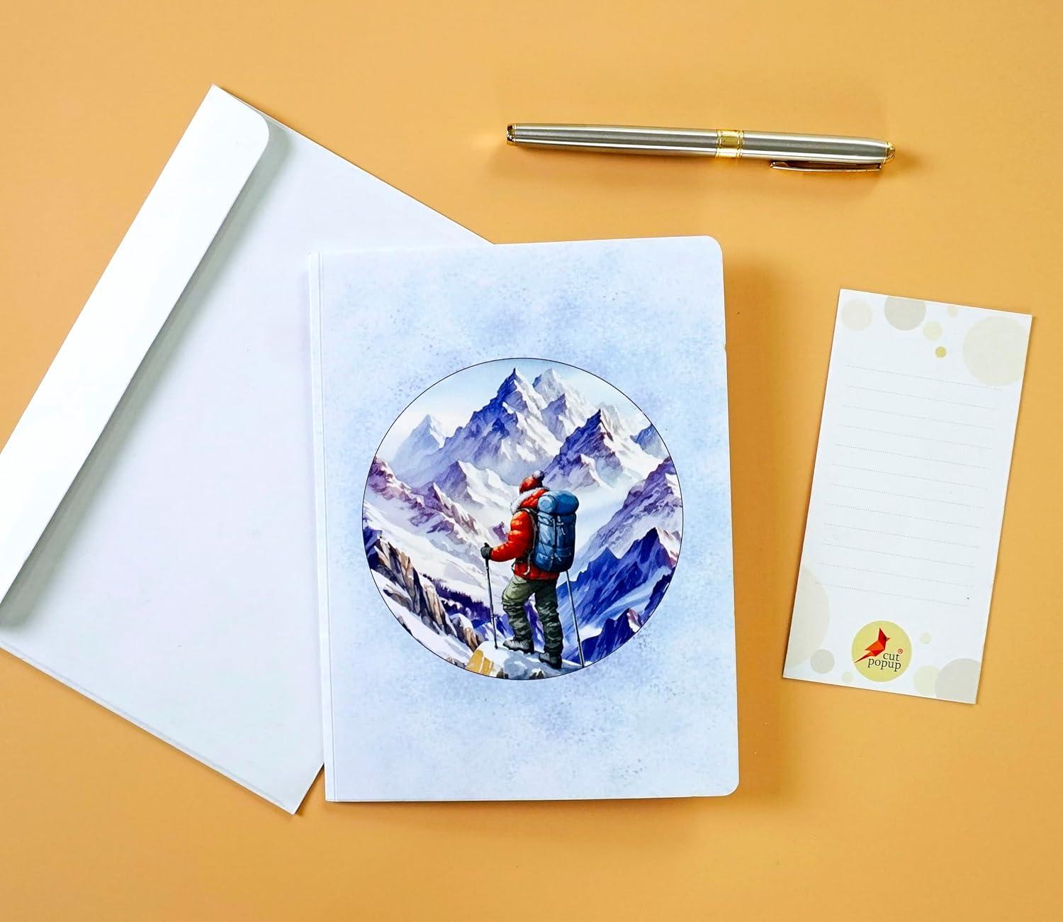 imageCUTPOPUP Helicopter Fathers Day Card Pop Up 3D Birthday Greeting Fathers Day Card for Grandpa Dad Godfather Husband Son Helicopter SD242US1520Rock Climbing6x8in