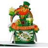 CUTPOPUP St Patricks Day Card Pop Up, 3D Greeting Card (Patrick Box)(Patrick’s Day in Box)